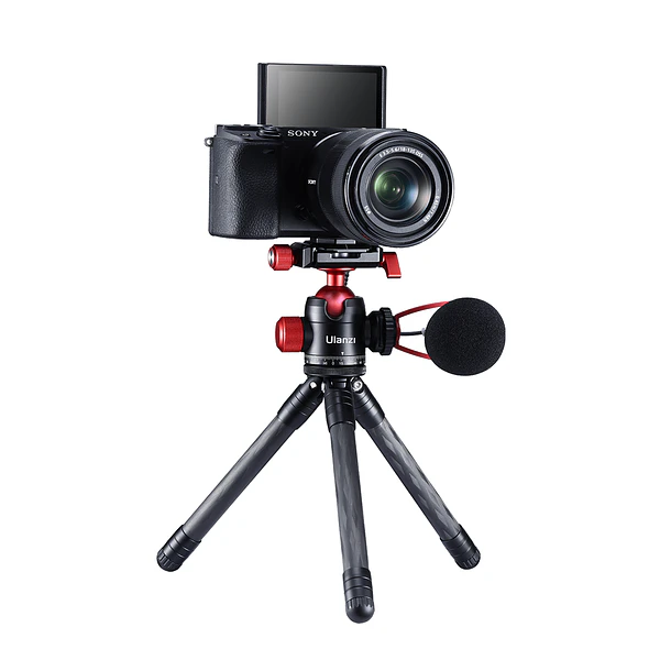 Ulanzi U-70 Cabezal de bola Profesional con soporte de accesorios 3