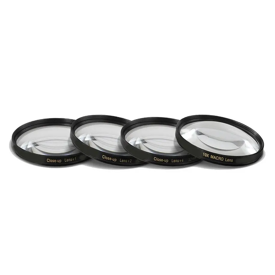 Fancier Close-Up Filtros 62mm Macro +1 +2 +4 +10 Con Estuche - Lentillas 3