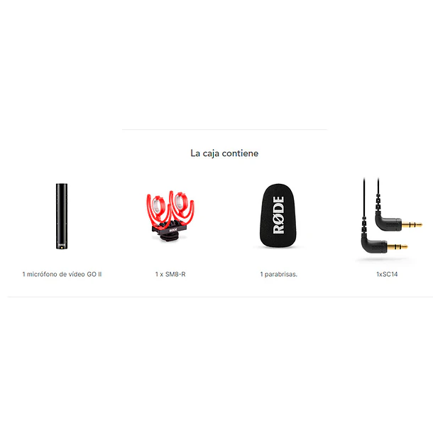 Rode VideoMic GO II Micrófono de escopeta ultracompacto analógico/USB para montaje en cámara 7