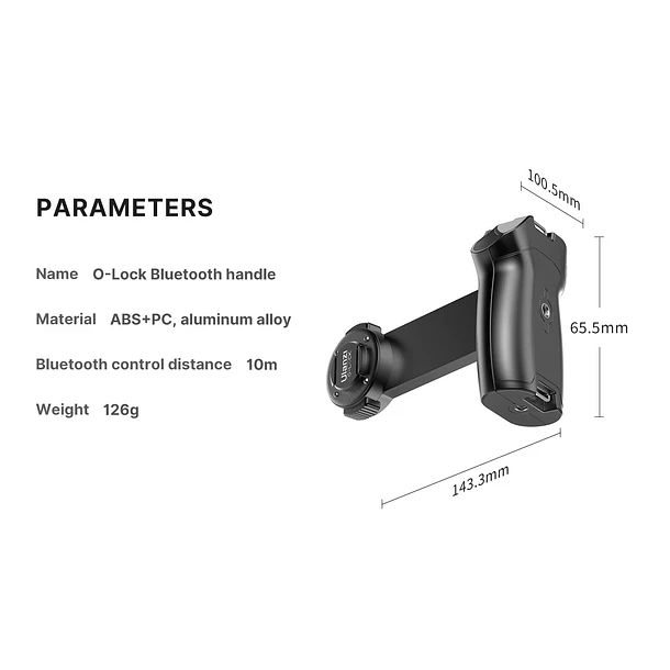 Ulanzi O-LOCK Empuñadura Para Accesorios de Montura O-Lock 9