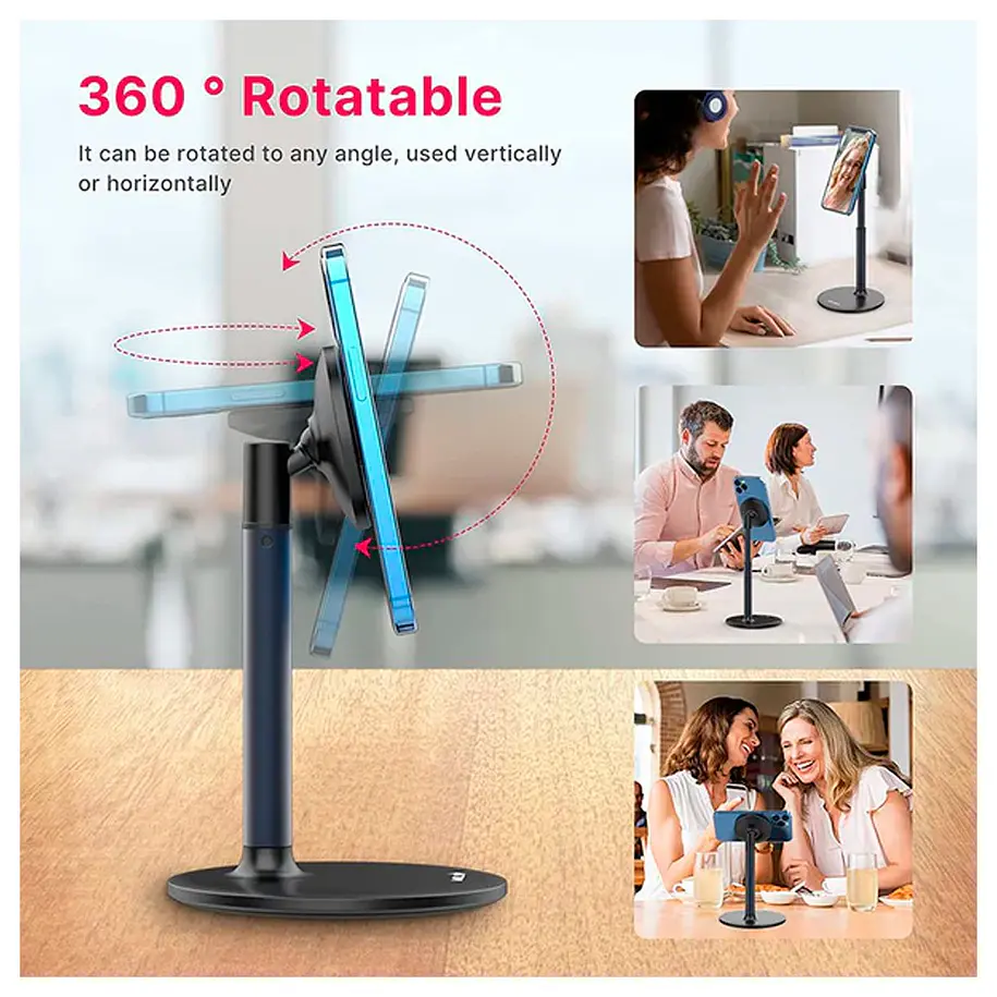 Vijim HP002 Soporte de Sobremesa Con Conector Magnético 10