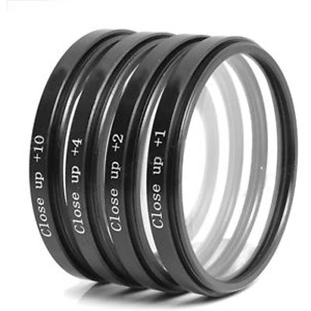 Fancier Close-Up Filtros 62mm Macro +1 +2 +4 +10 Con Estuche - Lentillas 5