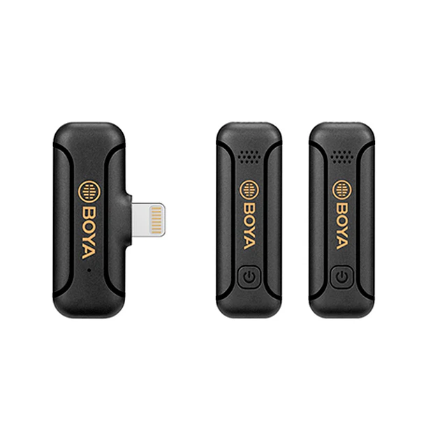 Boya BY-WM3T2-D2 Micrófono Inalámbrico Lightning Doble 50 metros 1