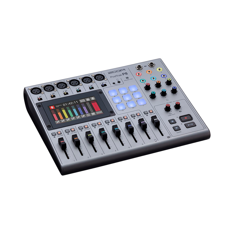 Zoom P8 Podtrak Consola Para Podcast de 8 Canales 2