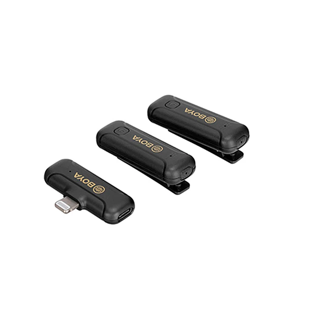 Boya BY-WM3T2-D2 Micrófono Inalámbrico Lightning Doble 50 metros 3