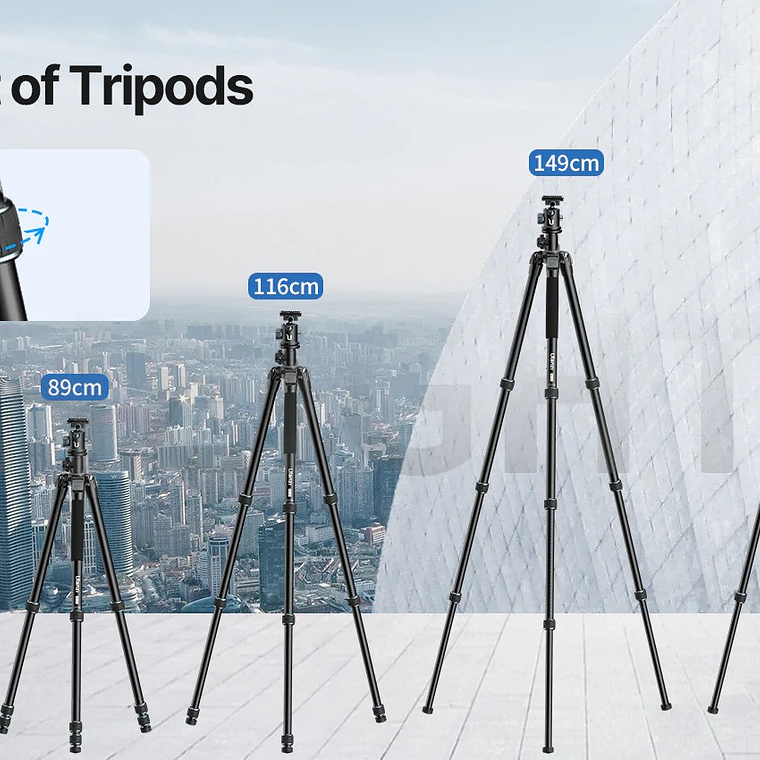 Ulanzi MT-59 Trípode Multiángulo Profesional Más Monopie 5