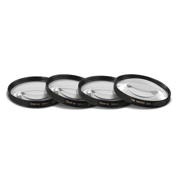 Fancier Close-Up Filtros 72mm Macro +1 +2 +4 +10 Con Estuche - Lentillas 3