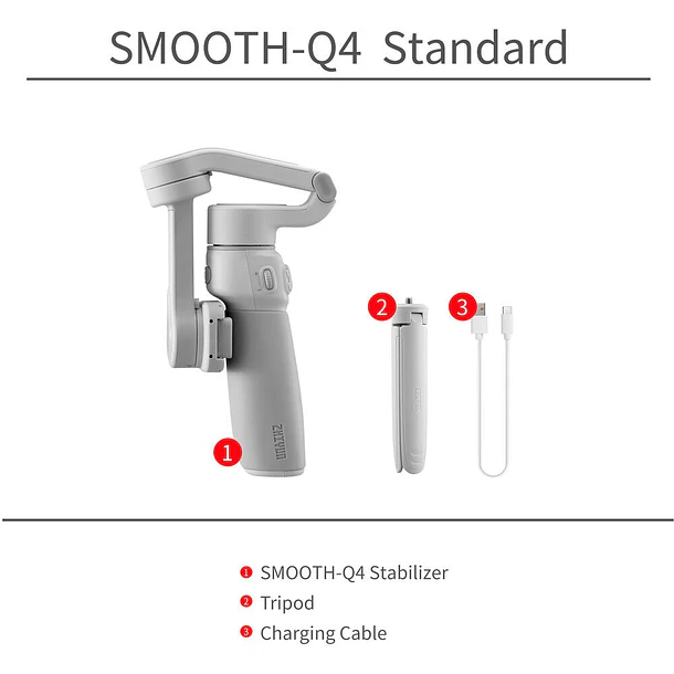 Zhiyun Smooth Q4 Smartphone Gimbal Estabilizador 2