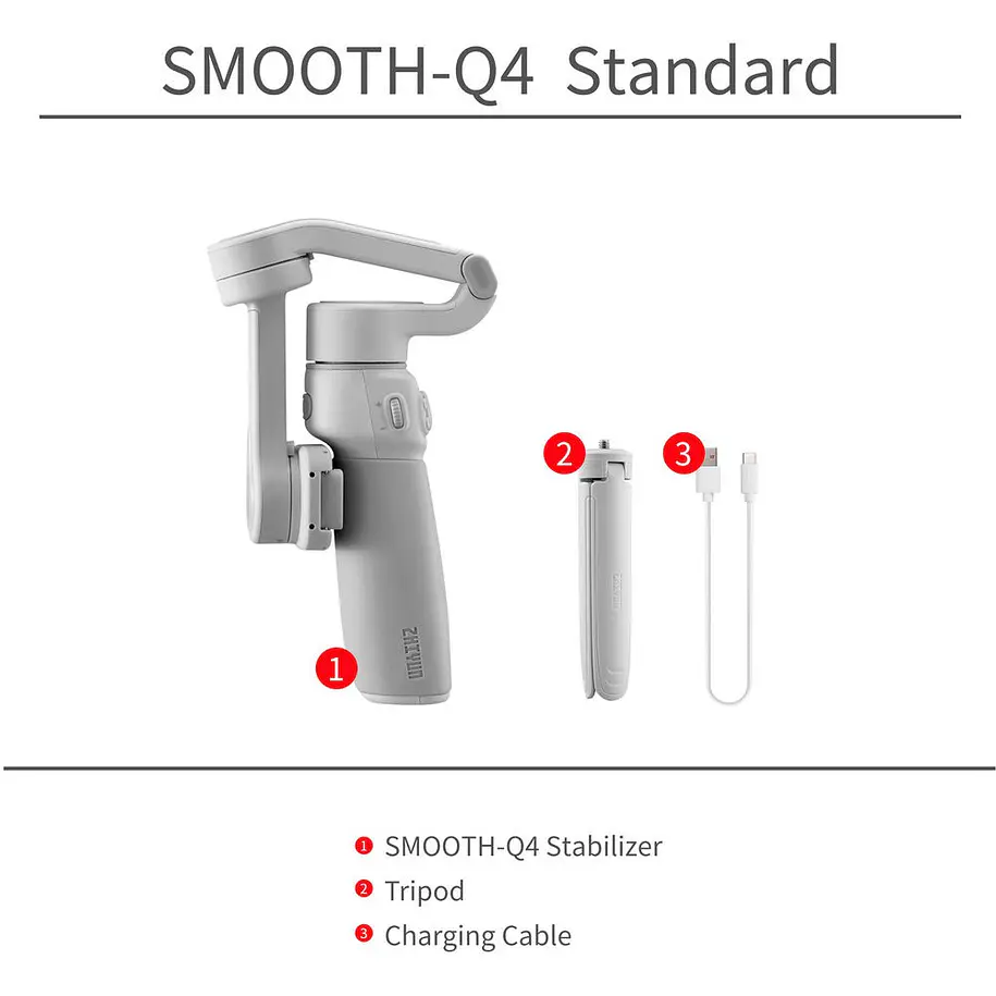 Zhiyun Smooth Q4 Smartphone Gimbal Estabilizador 2