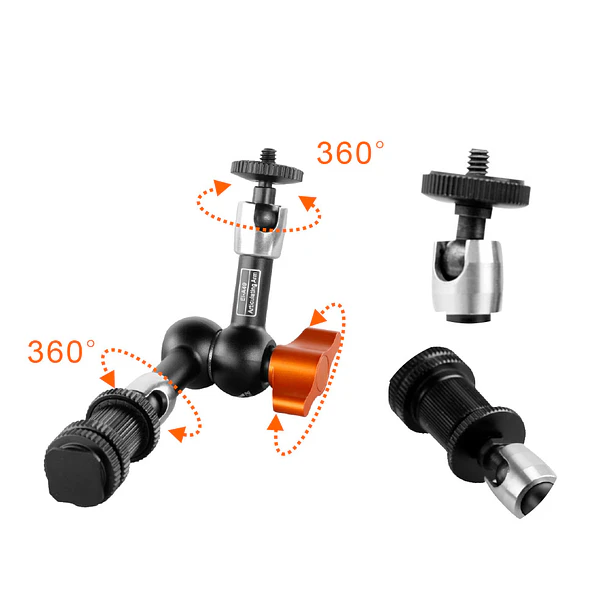 E-image EI-A49K Mini Brazo Articulado Con Pinza Para Montar Accesorios 9