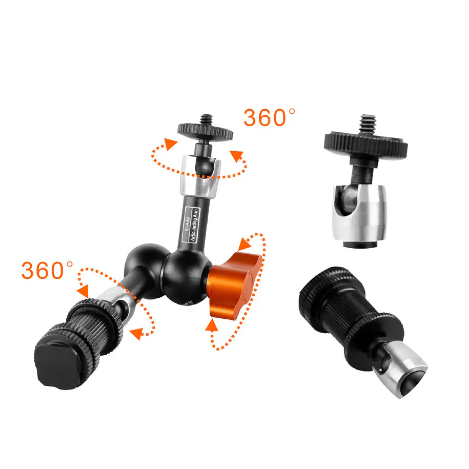 E-image EI-A49K Mini Brazo Articulado Con Pinza Para Montar Accesorios 9