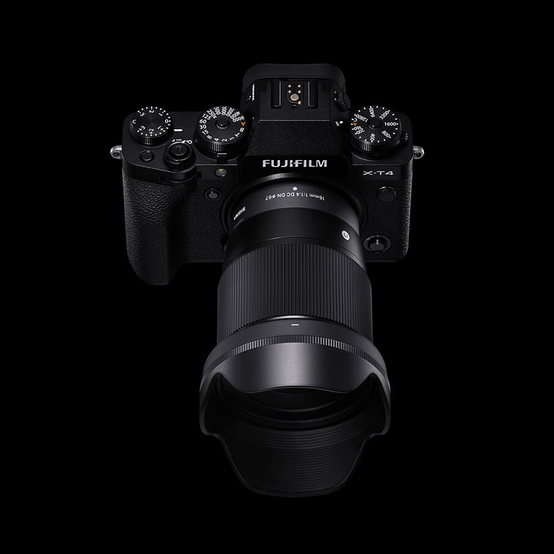 Sigma 16mm f/1.4 DC DN Contemporary Lente para FUJIFILM X 2