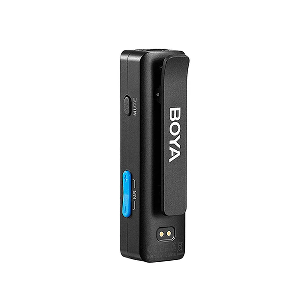 BOYA BOYALINK Sistema de micrófono inalámbrico doble con diseño todo-en-uno 15