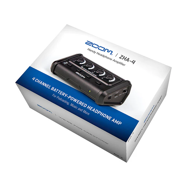 Zoom ZHA-4 Amplificador de Audífonos Portátil 7