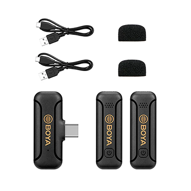 Boya BY-WM3T2-U2 Micrófono Inalámbrico USB-C Doble 50 metros 6