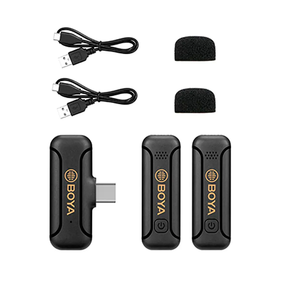 Boya BY-WM3T2-U2 Micrófono Inalámbrico USB-C Doble 50 metros 6