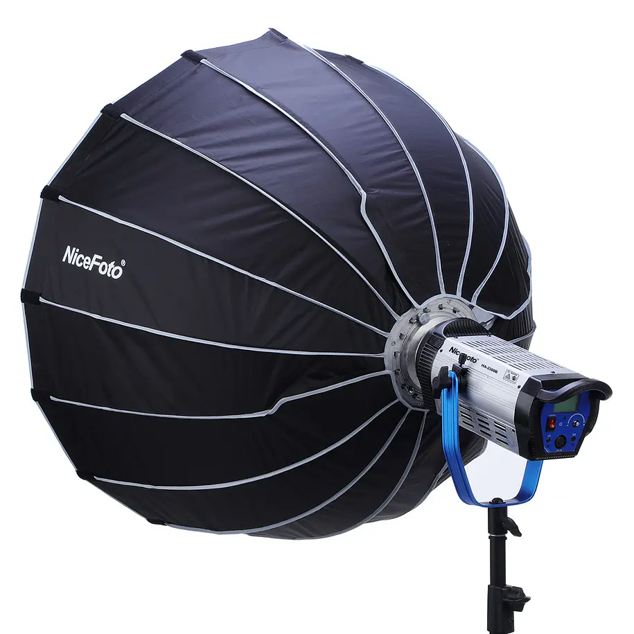 NiceFoto Softbox Led Parabolico PRO 120cm 4