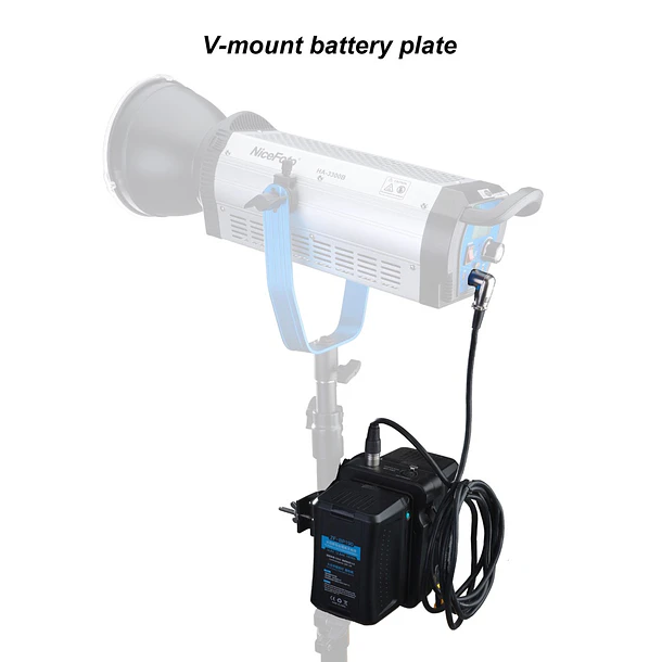 NiceFoto Cañón Led HA-3300B 12