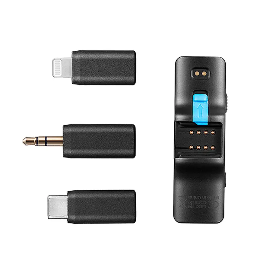 BOYA BOYALINK Sistema de micrófono inalámbrico doble con diseño todo-en-uno 17