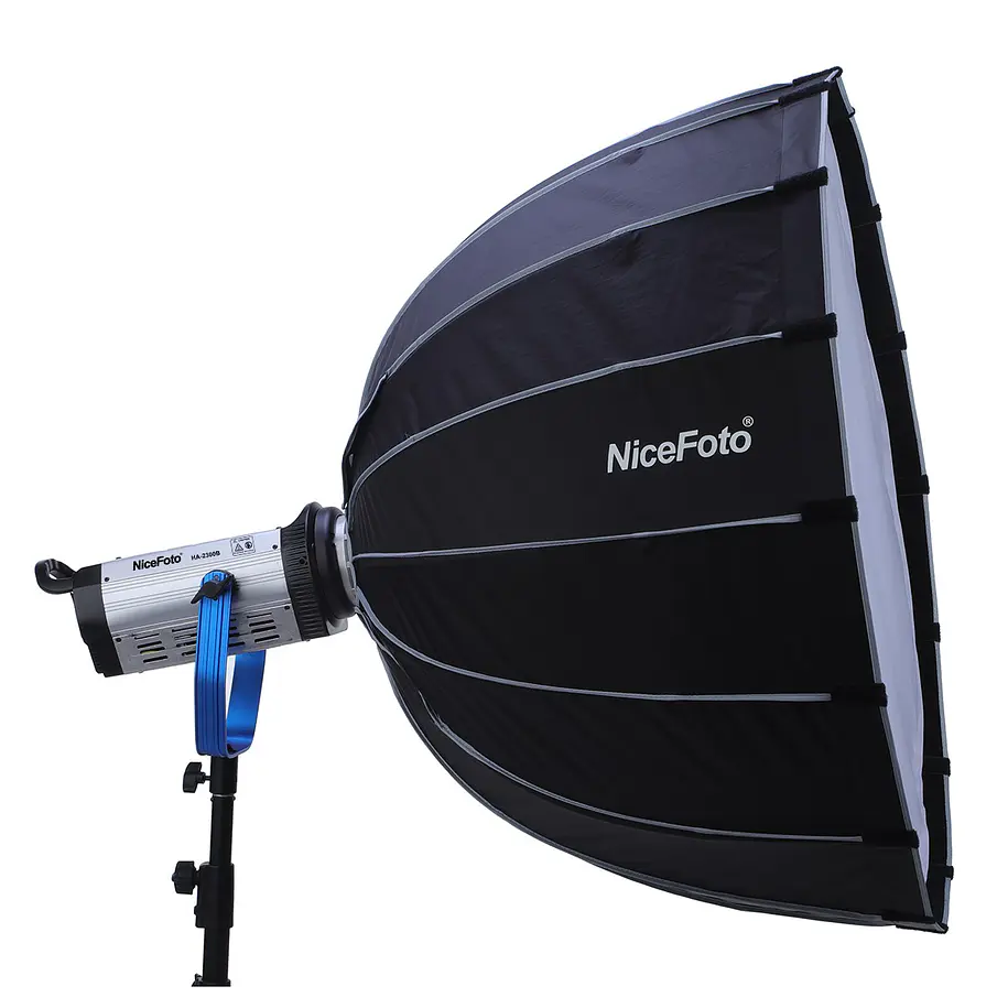 NiceFoto Softbox Led Parabolico PRO 120cm 5