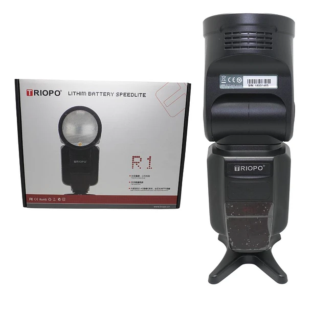 Triopo R1 Flash Cabeza Redonda, TTL, 2.4G, Para Sony 7