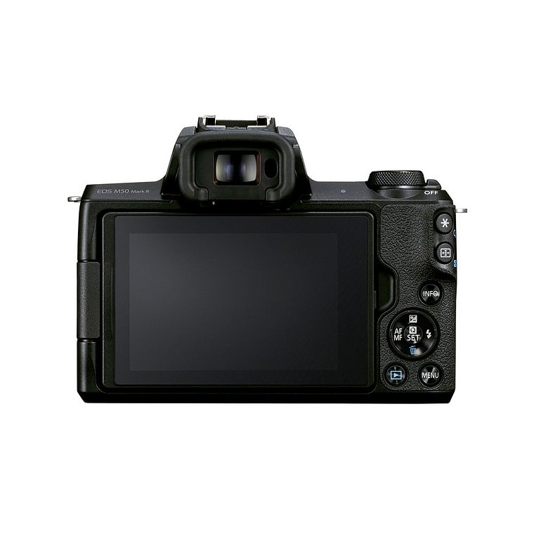 Canon EOS M50 Mark II Cámara digital sin espejo con lente de 15-45 mm (negro) - DISCONTINUADA 2