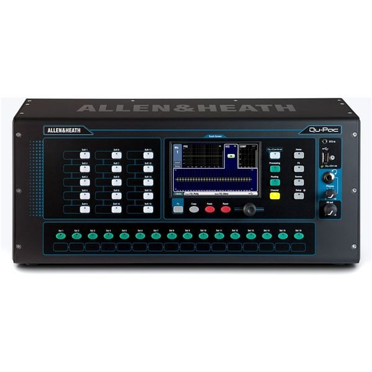 Allen&Heath QU PAC - Mixer digital portable de 16 in/12 out 1