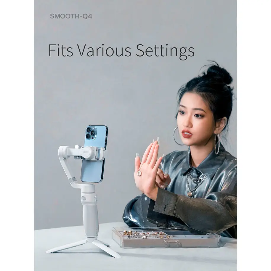 Zhiyun Smooth Q4 COMBO Smartphone Gimbal Estabilizador 9