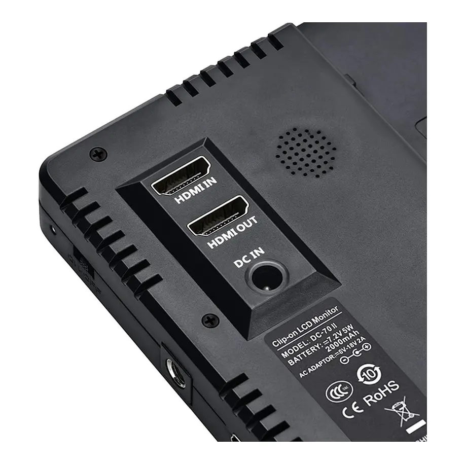 Viltrox DC-70 II 4K Monitor Hdmi Para Cámaras 5