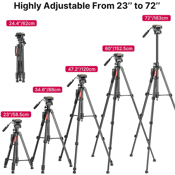 Ulanzi U-Select VT-02 Trípode Para Fotografía y Video 90 Grados 6