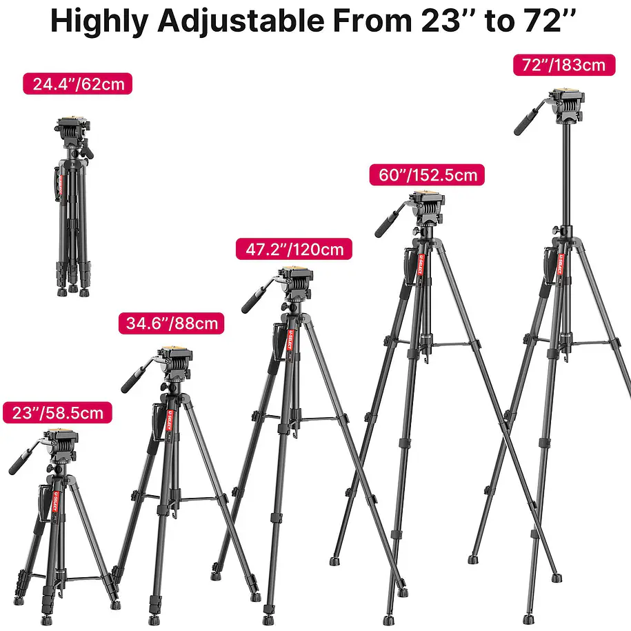 Ulanzi U-Select VT-02 Trípode Para Fotografía y Video 90 Grados 6