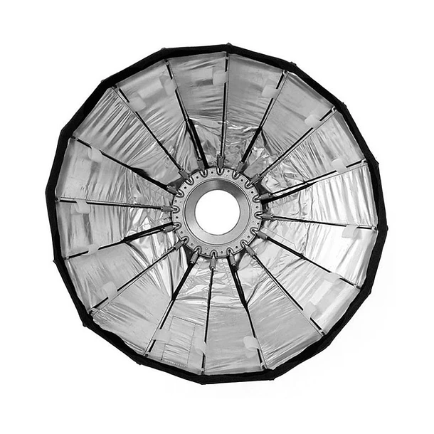 Fancier Softbox Parabólico Armado Ultra Rápido 60 cms Montura Bowens 2