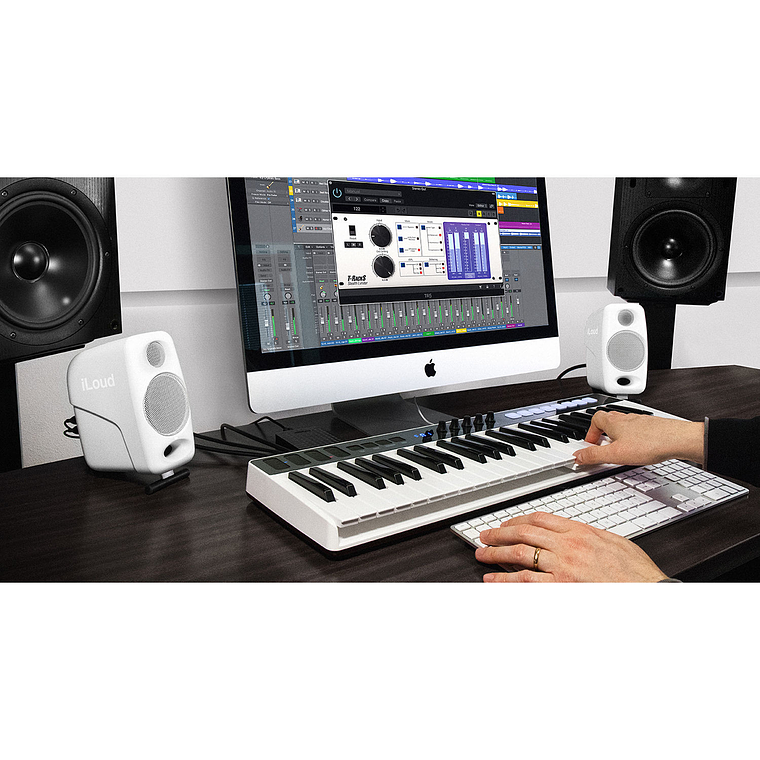 Ik Multimedia iLoud Micro Monitors Blancos Parlantes Bluetooth Edición Especial 4