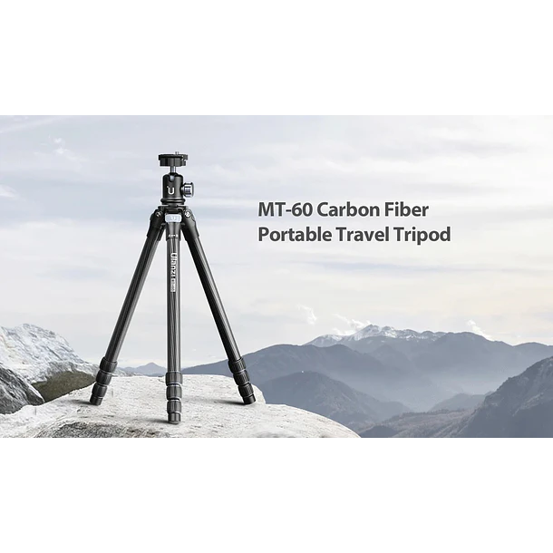 Ulanzi MT-60 Trípode Fibra de Carbono Con Monopie 12