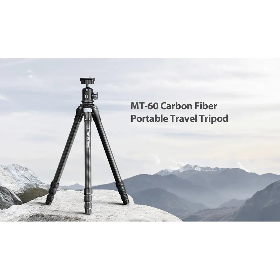 Ulanzi MT-60 Trípode Fibra de Carbono Con Monopie 12