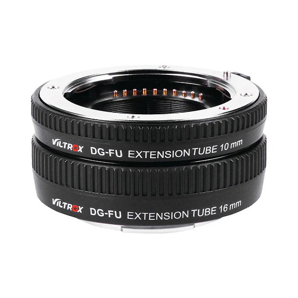Viltrox DG-FU Tubos de Extensión Para Fuji X Con Enfoque Automático 1
