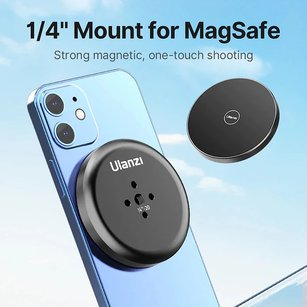 Ulanzi R101 MagSafe Soporte de Teléfonos Magnético Para Trípodes 12