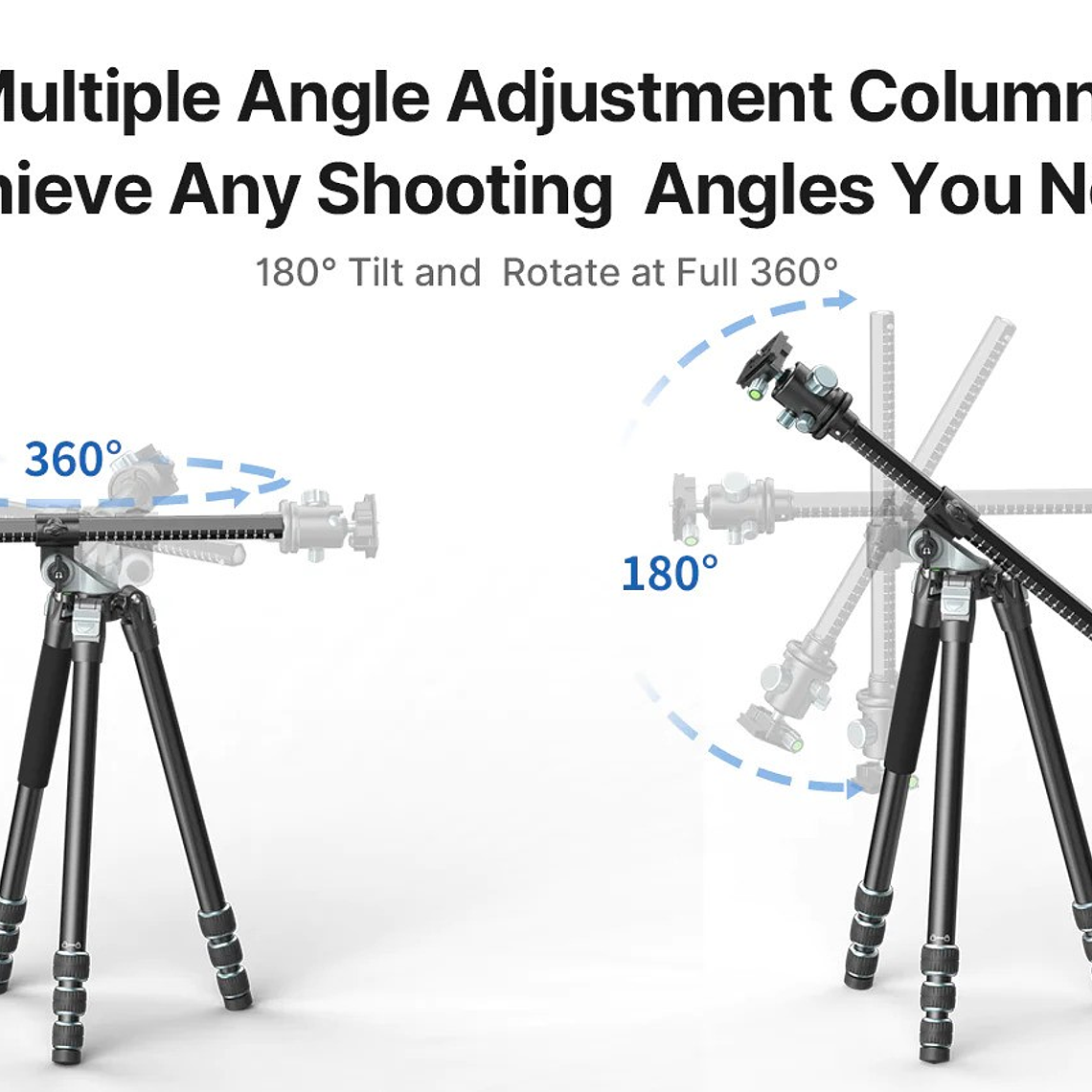 Ulanzi MT-59 Trípode Multiángulo Profesional Más Monopie 18