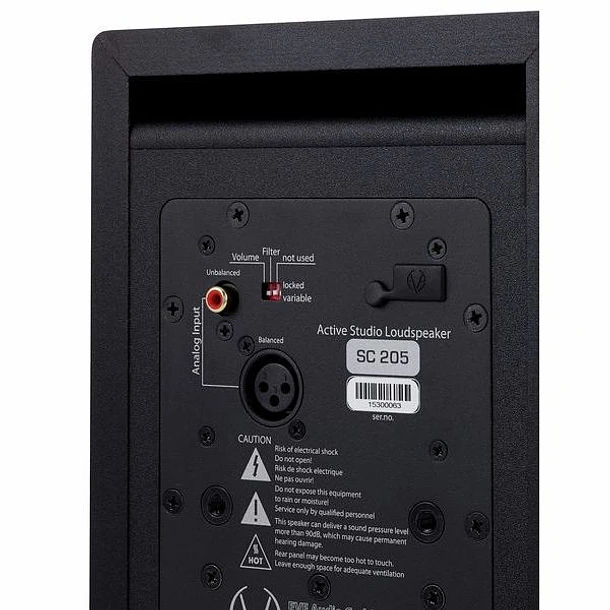 Eve Audio SC205 - Monitor de estudio activo de 2 vías de 5