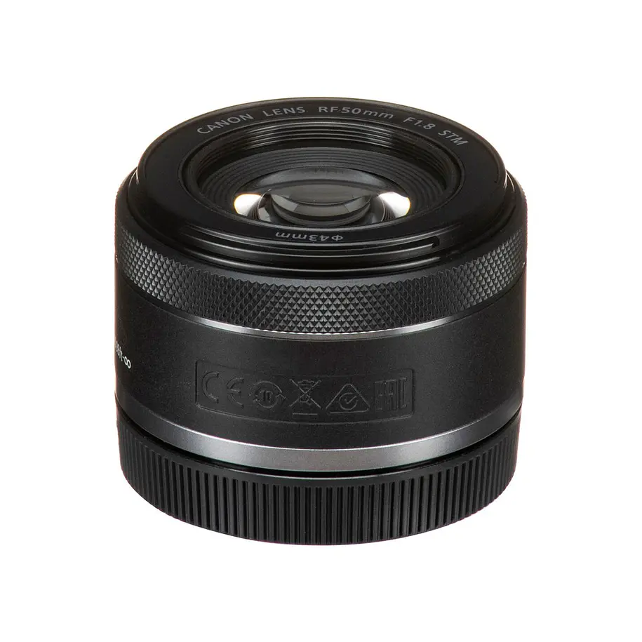 Canon lente RF 50mm f/1.8 STM 7