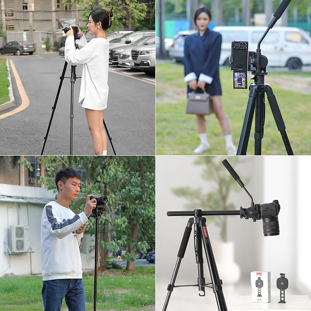 Ulanzi U-Select VT-02 Trípode Para Fotografía y Video 90 Grados 12
