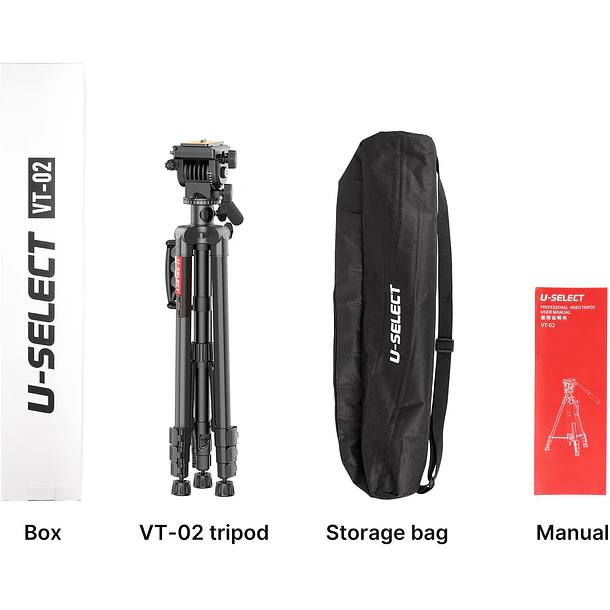 Ulanzi U-Select VT-02 Trípode Para Fotografía y Video 90 Grados 13