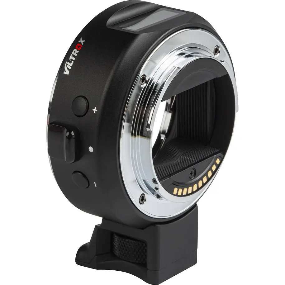 Viltrox Mark V EF-E5 Adaptador Lentes Canon EF a Cuerpos Sony E, Con Pantalla OLED 2