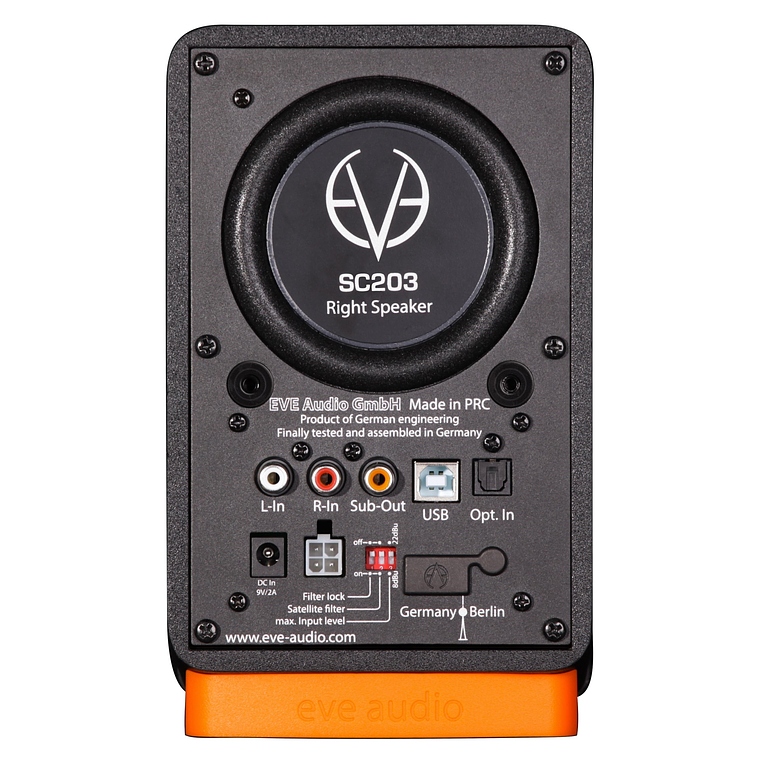 EVE audio SC203 - Sistema de Monitores Master/Slave 3
