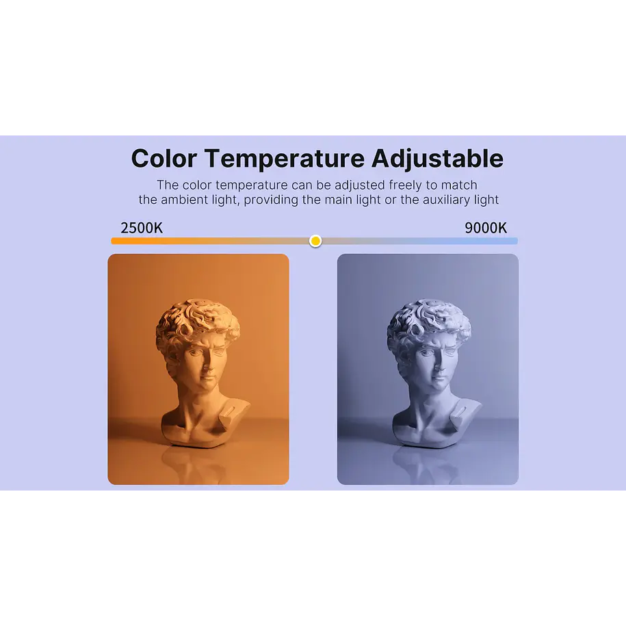 Ulanzi VL119 RGB Espada Led 50 cm Multicolor y Multiples Efectos 10