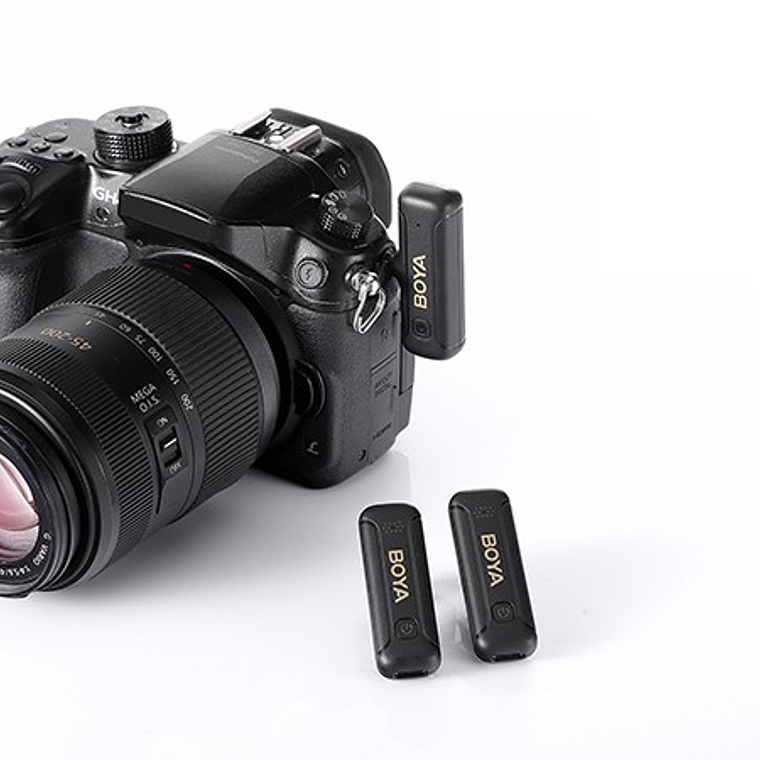 Boya BY-WM3T2-M2 Micrófono Inalámbrico Doble 50 Metros TRS 3