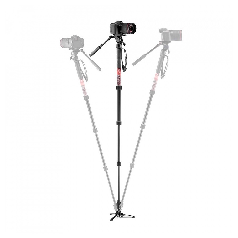 Manfrotto ELEMENT MII KIT CON CABEZAL FLUIDO 3