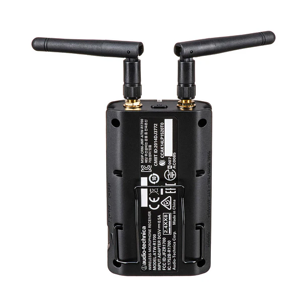 Audio-technica ATW-1702  Micrófono Inalámbrico Para Cámaras Con Micrófono de Mano 10
