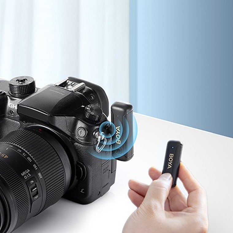 Boya BY-WM3T2-M2 Micrófono Inalámbrico Doble 50 Metros TRS 6