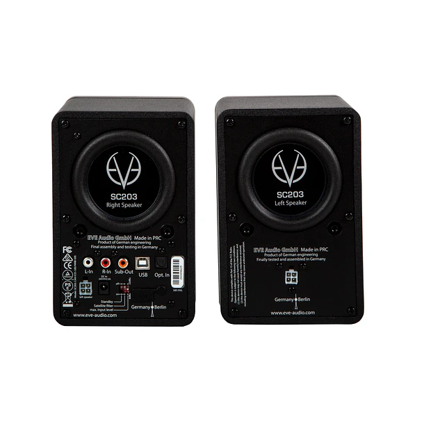 EVE audio SC203 - Sistema de Monitores Master/Slave 3